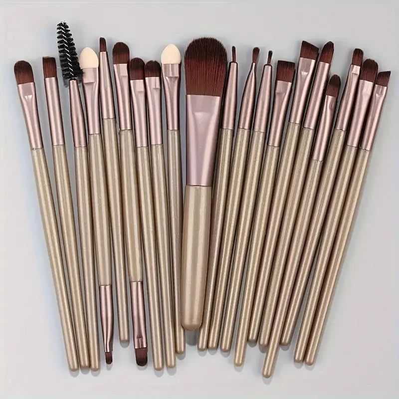 20Pcs Set profesional de Brochas de maquillaje | Divina Belleza