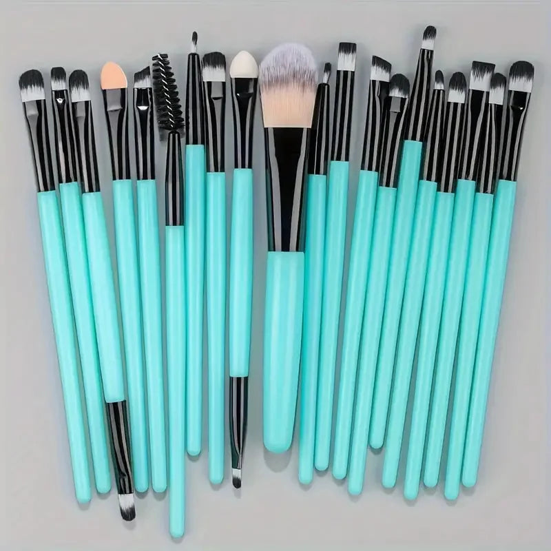 20Pcs Set profesional de Brochas de maquillaje | Divina Belleza