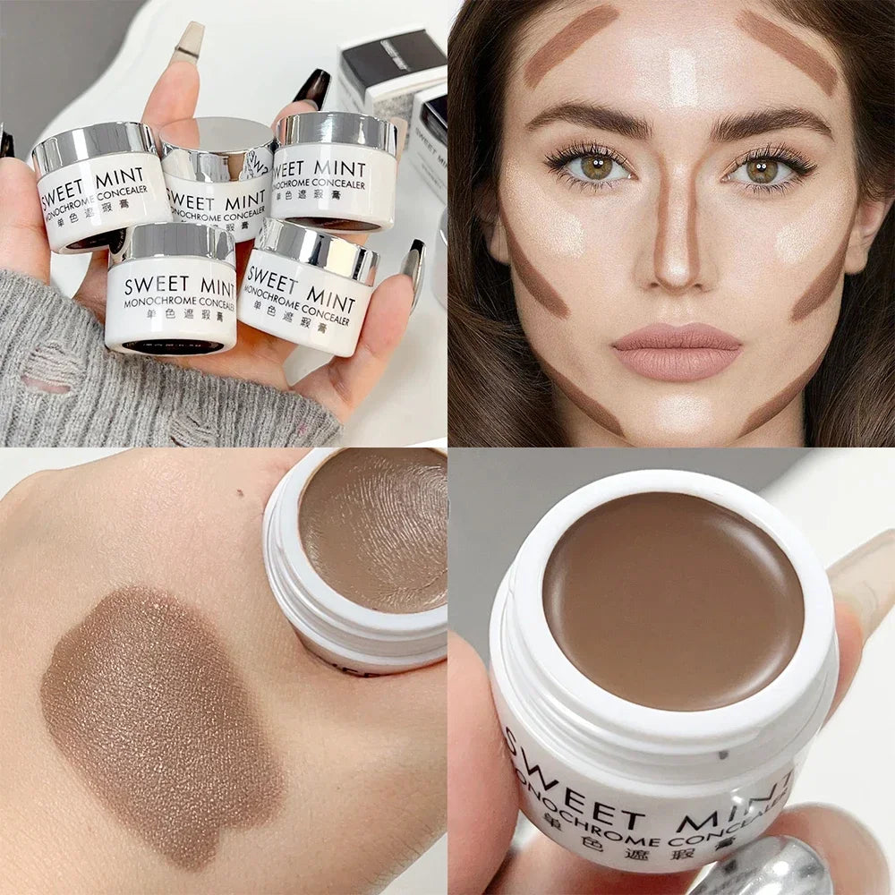 Paleta Correctora Cremosa Mate – Cubre Imperfecciones, Ojeras y Manchas | Acabado Profesional y Duradero