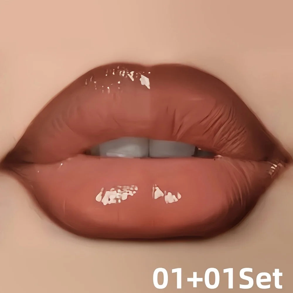 Set Delineadores Labiales Pudaier – 3D Mate & Precisión (4 tonos)