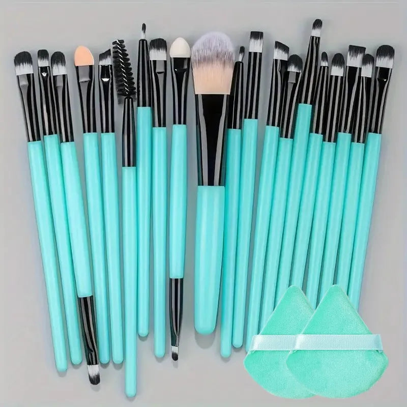 20Pcs Set profesional de Brochas de maquillaje | Divina Belleza