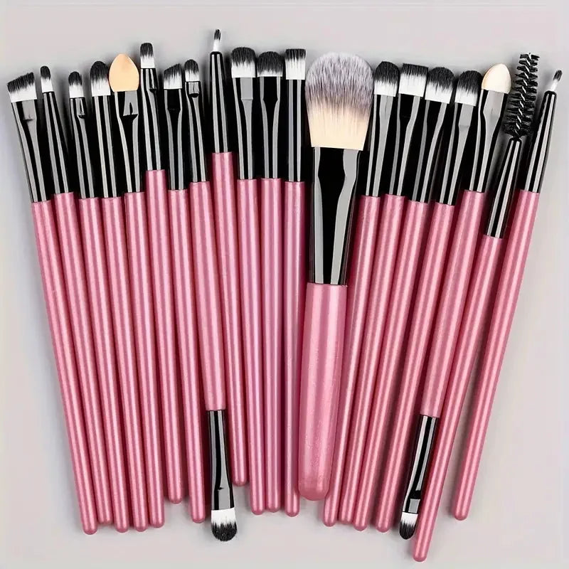 20Pcs Set profesional de Brochas de maquillaje | Divina Belleza