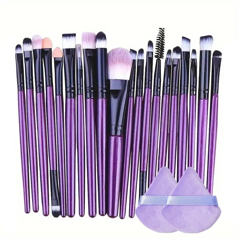 20Pcs Set profesional de Brochas de maquillaje | Divina Belleza
