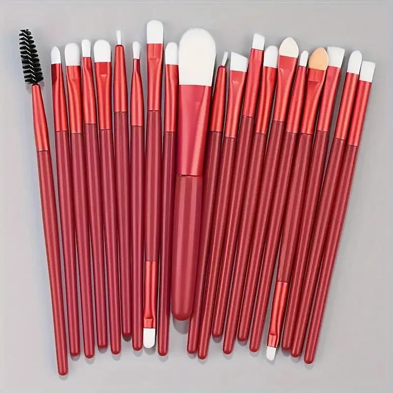 20Pcs Set profesional de Brochas de maquillaje | Divina Belleza