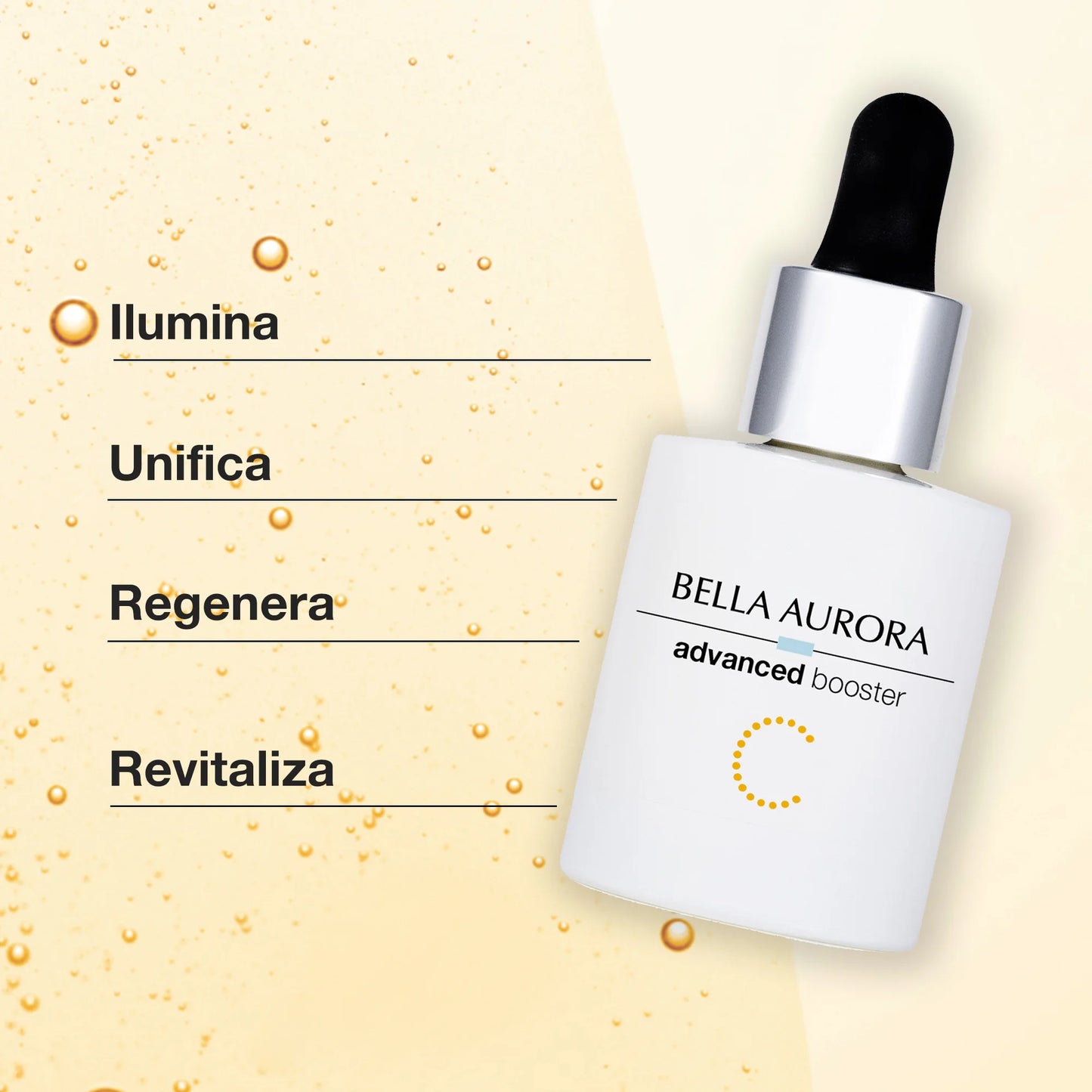 Bella Aurora Booster Avanzado Vitamina C 30ml – Serum Iluminador y Unificador