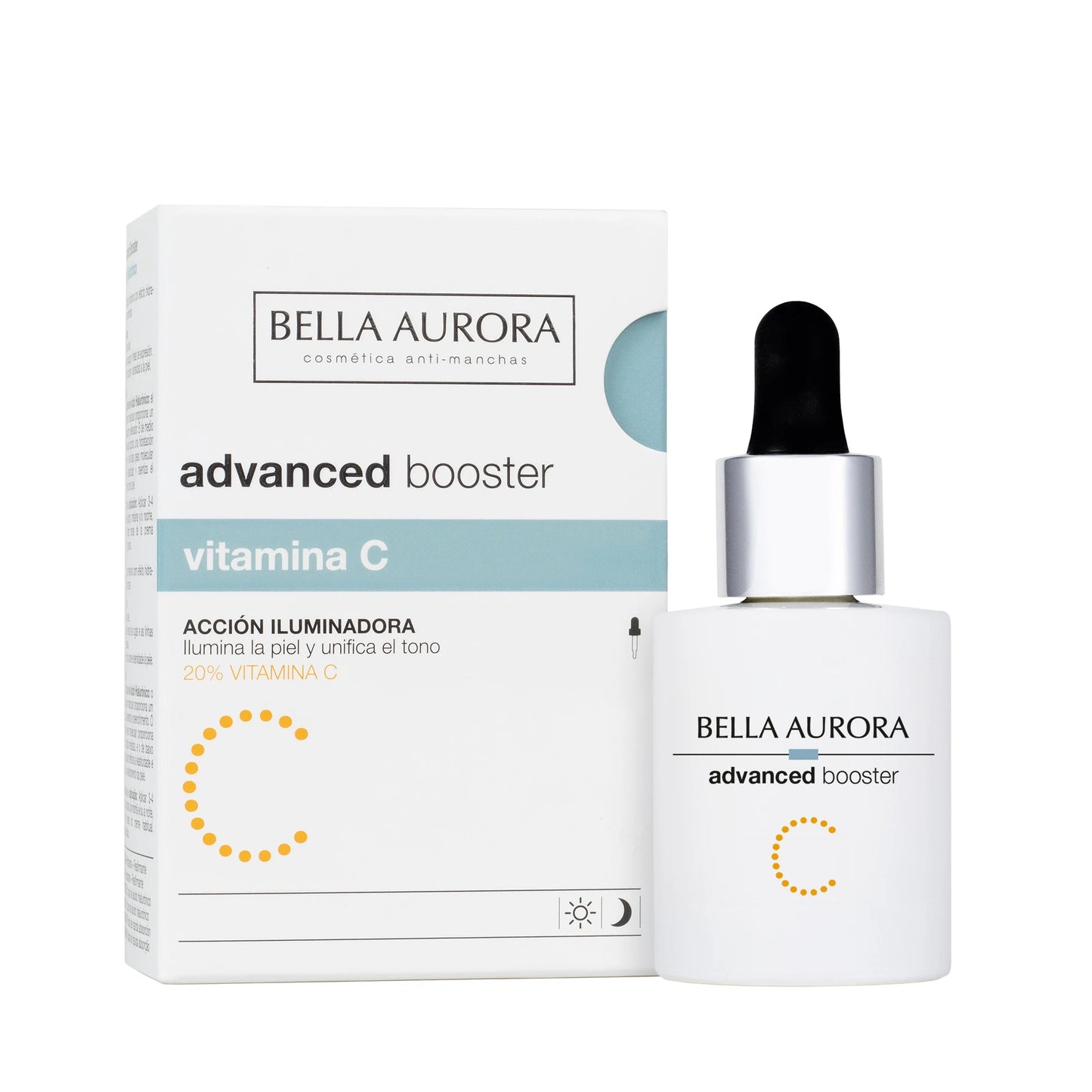 Bella Aurora Booster Avanzado Vitamina C 30ml – Serum Iluminador y Unificador