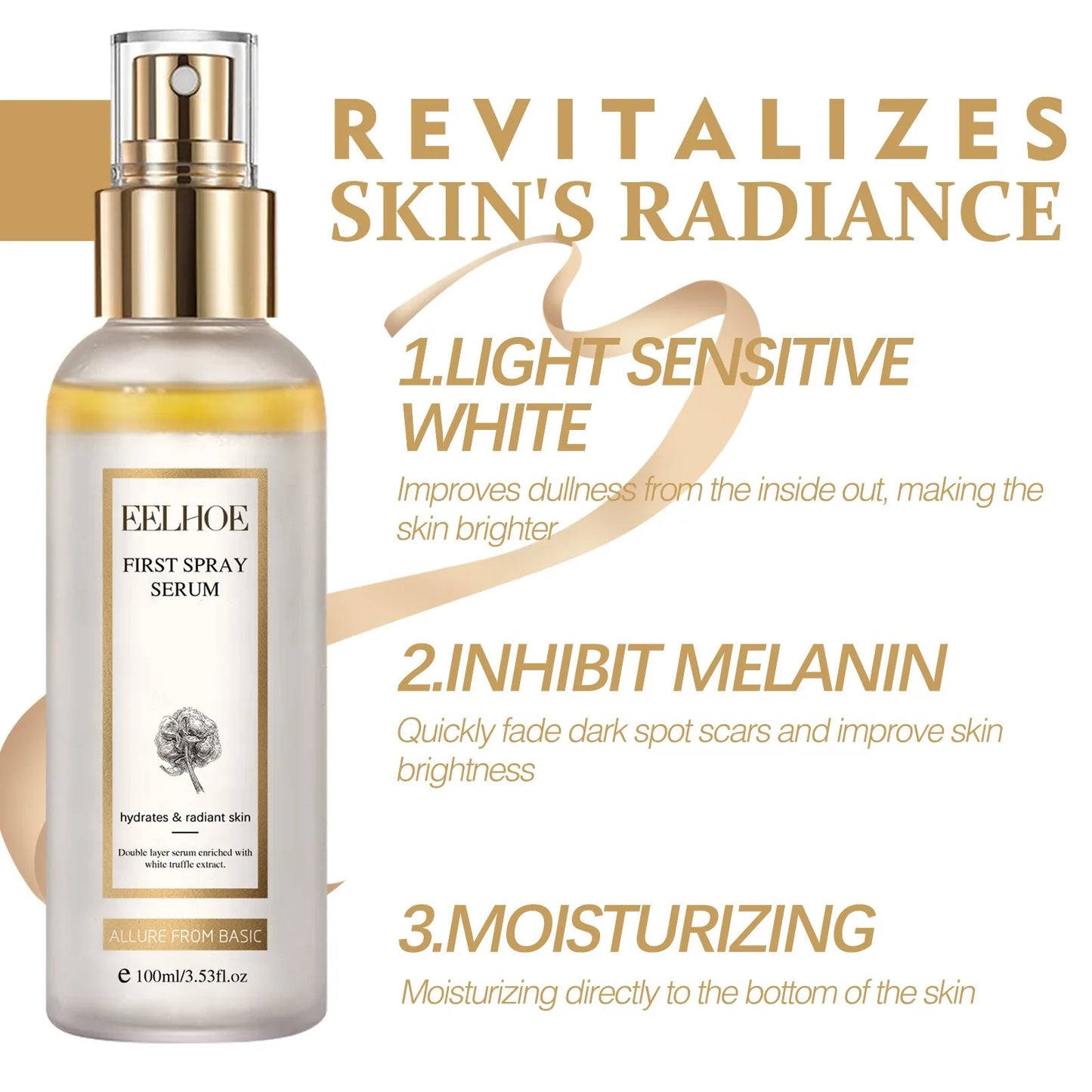 Sérum Facial con Trufa Blanca en Spray – Hidratante, Reparador y Reductor de Poros 100ml