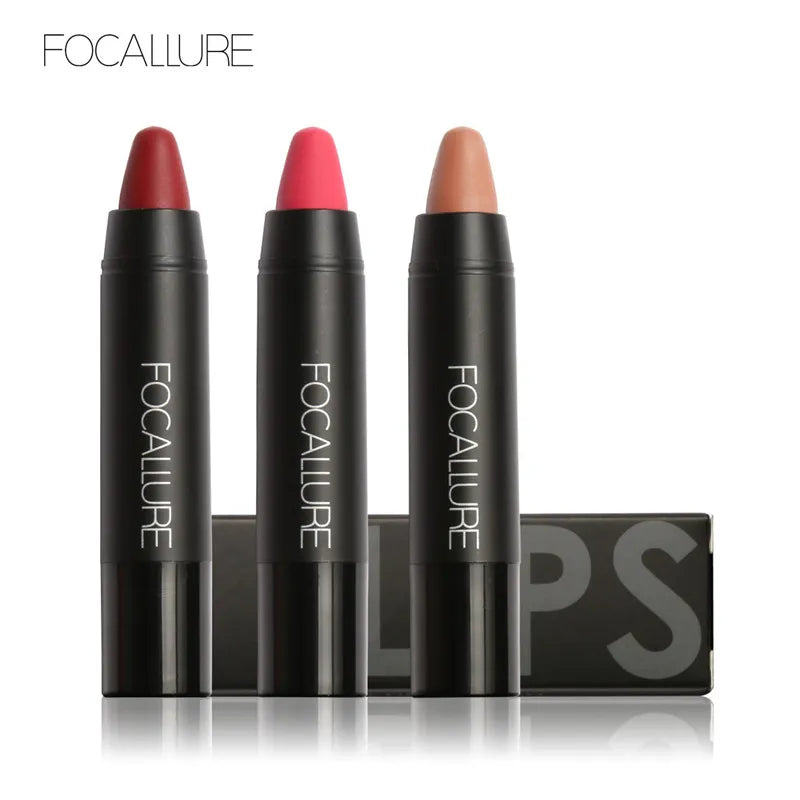 Labial Mate FOCALLURE – Color Intenso & Suave (19 tonos)