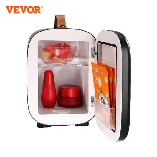Mini Nevera VEVOR 4L con Doble Función – Enfría y Calienta, Ideal para Cosméticos y Bebidas | Portátil para Hogar y Coche