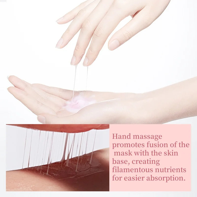 Caja de 30 Mascarillas Faciales de Durazno – Hidratantes y Portátiles con Niacinamida