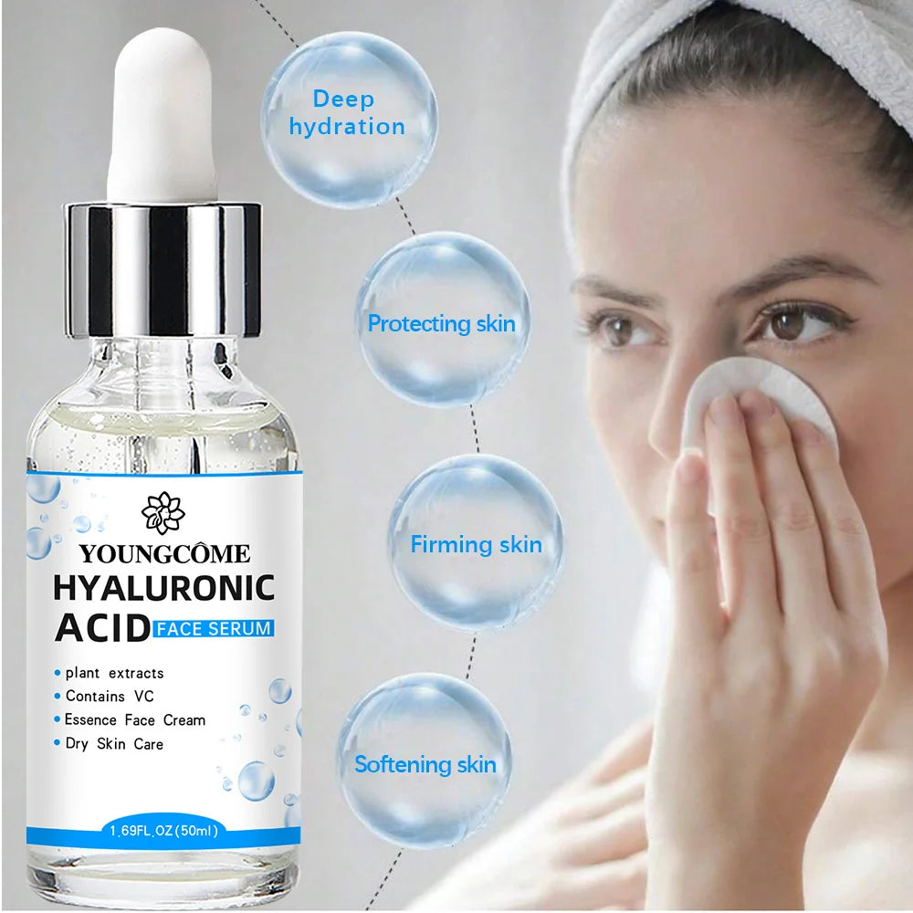 Esencia Facial Coreana con Ácido Hialurónico – Hidratación Profunda y Cuidado Rejuvenecedor