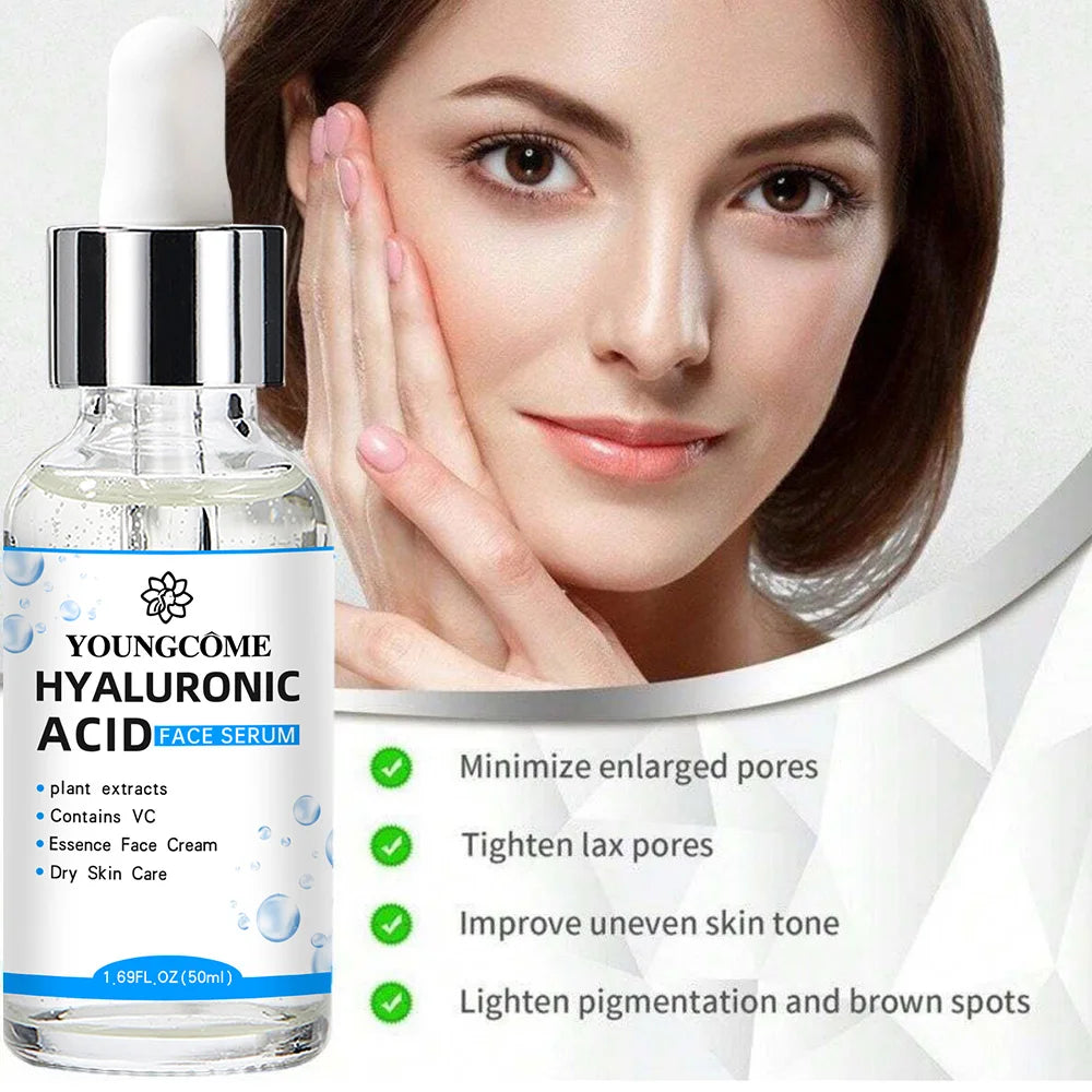 Esencia Facial Coreana con Ácido Hialurónico – Hidratación Profunda y Cuidado Rejuvenecedor