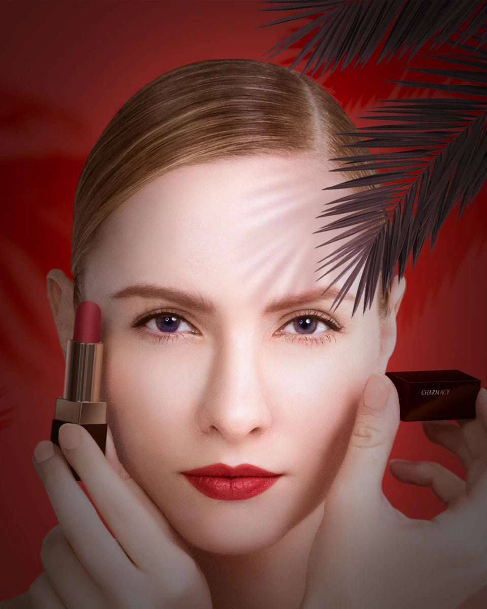 Labial de Lujo Velvet – Hidratación y Brillo Profesional by CHARMACY