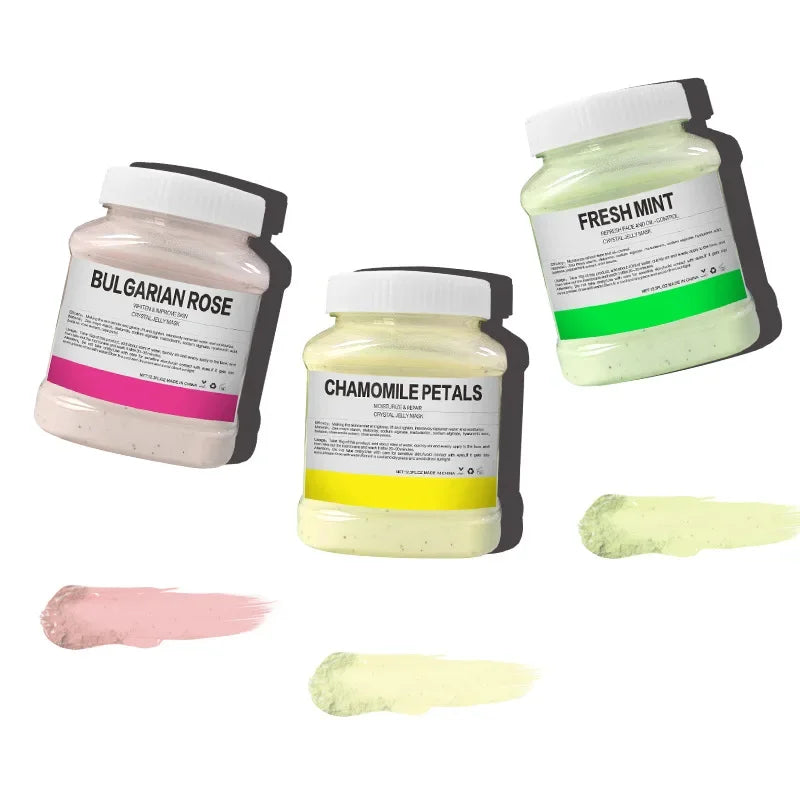 Mascarilla Hidratante en Polvo con Oro 24K y Pétalos de Rosa – 350g